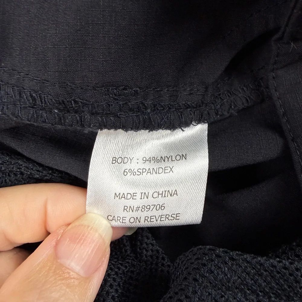 Propper Summerweight Tactical Pants Mens 32x32 Black Nylon‎ Ripstop Spandex